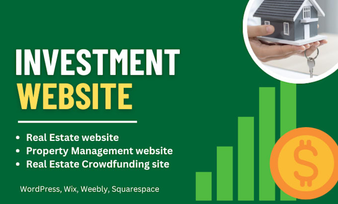 Gig Preview - Build the best real estate, investment firm, property management website