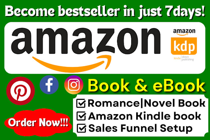 Gig Preview - Do ebook marketing sales funnel book promotion christian amazon KDP promotion