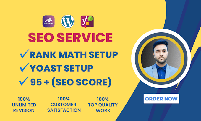 Gig Preview - Set up rank math SEO or yoast plugin for wordpress site