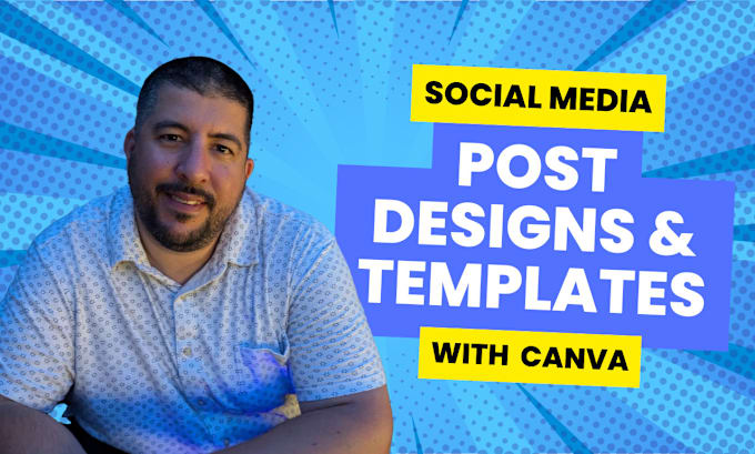 Gig Preview - Create engaging canva designs and templates for social media