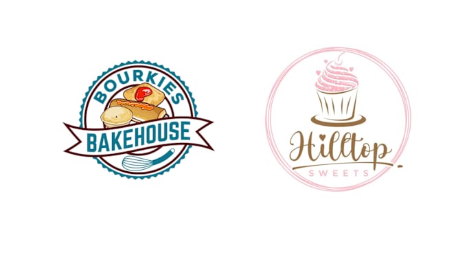 Gig Preview - Do creative bakery logo for you with free revisions and vector file