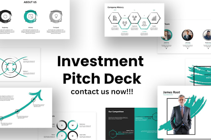 Gig Preview - Create investor deck pitch, powerpoint presentation, keynote pitch, sales pitch