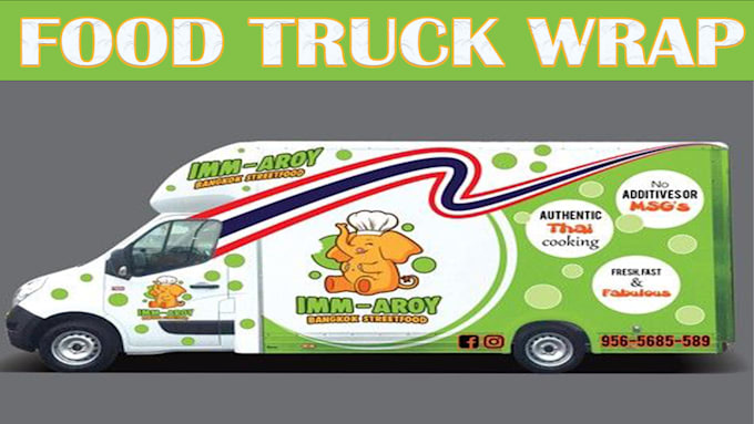 Bestseller - design amazing food truck ,wrap design, vehicle wrap, car wrap