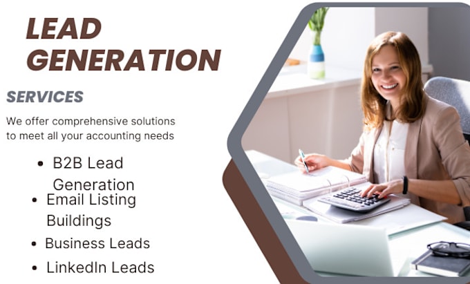 Gig Preview - Do b2b lead generation sales navigator b2b lead generation