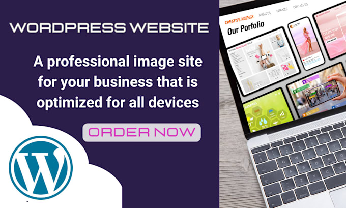 Gig Preview - Build a professional image website for your business