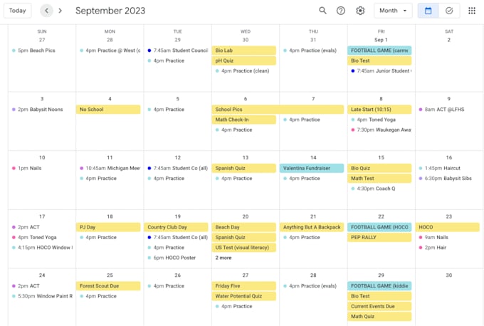 Gig Preview - Manage and organize your google calendar