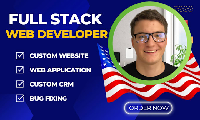 Gig Preview - Be your fullstack developer in php,laravel,react,vue,angular,node