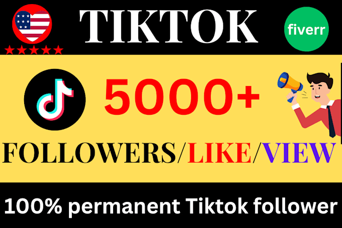 Gig Preview - Do super fast organic tiktok followers growth