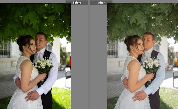 Gig Preview - Edit and retouch your wedding photos