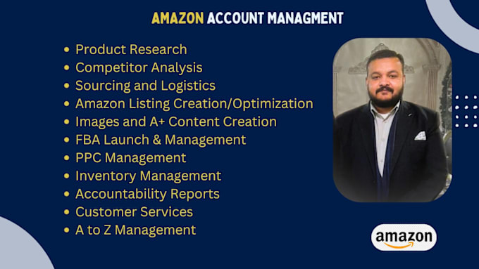 Gig Preview - Be your expert amazon fba virtual assistant, account manager