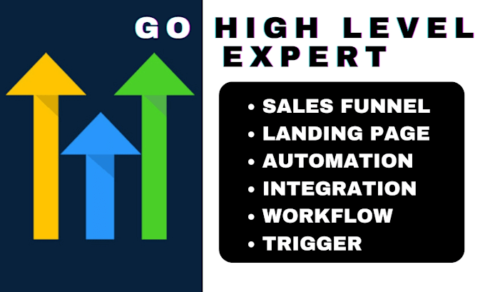 Gig Preview - Build gohighlevel expert landing page gohighlevel sales funnel systeme io