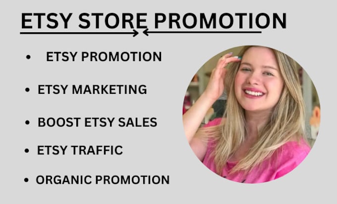 Gig Preview - Handle shopify marketing for etsy sales etsy traffic and etsy promotion