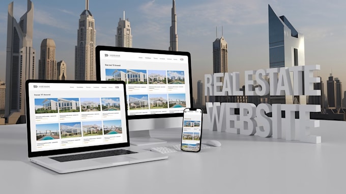 Gig Preview - Build a real estate and property website