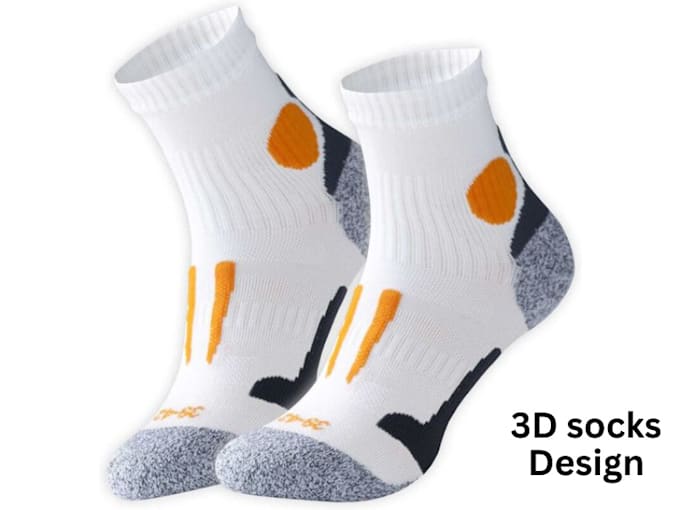 Bestseller - do cgi 3d product design, 3d socks, 3d gloves, 3d textile, 3d shoe, 3d bags