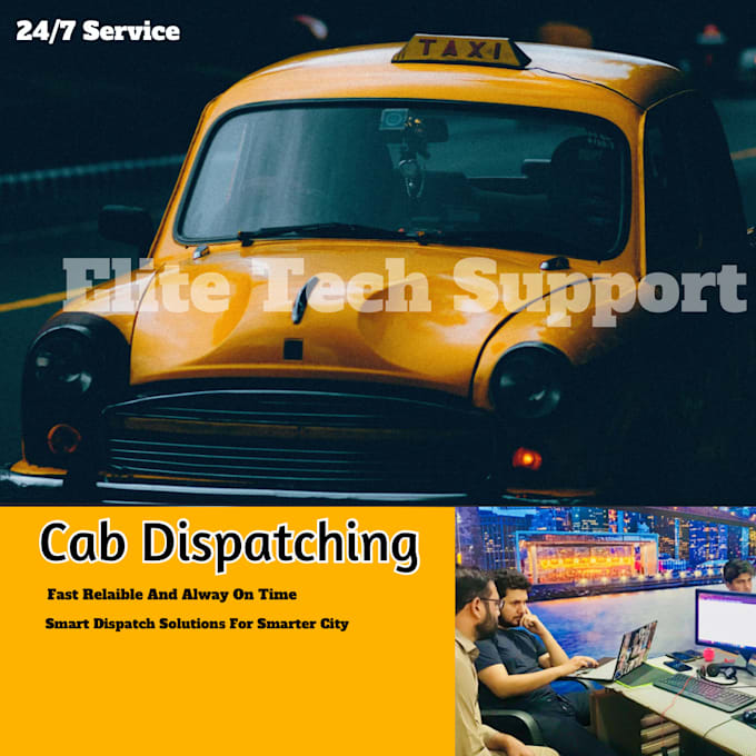 Gig Preview - Provide cab dispatching reliable and efficient ride coordination