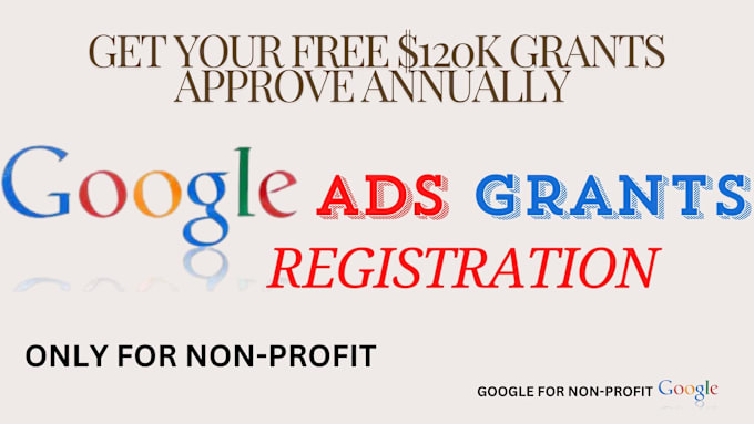 Bestseller - register and set up a google ads grant for your nonprofit