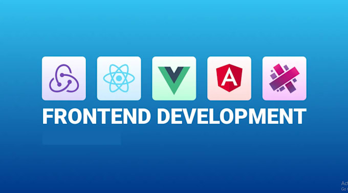 Gig Preview - Be your frontend developer