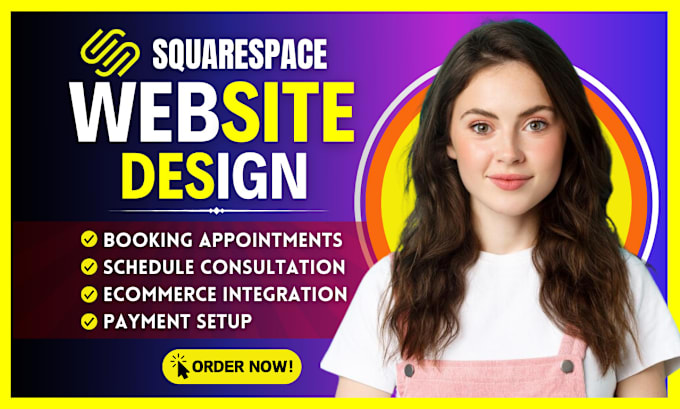 Bestseller - design squarespace website or redesign squarespace