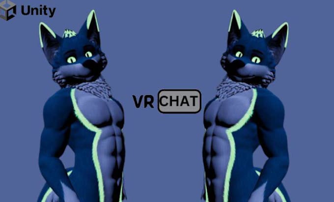 Gig Preview - Create vrchat avatar and 3d vtuber 3d vrchat avatar, vrc character unity vrchat