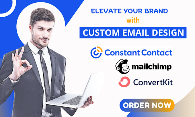 Bestseller - design mailerlite mailchimp beehiv convertkit constant contact email template