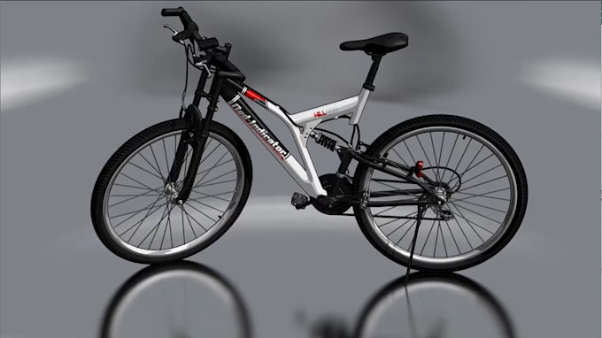 Gig Preview - Create a photorealistic 3d bicycle animation, cgi automobile, 3d air drone