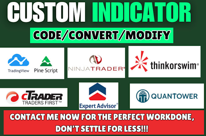 Gig Preview - Develop an automated trading bot for ctrader ninjatrader 8, mt4, mt5, quantower