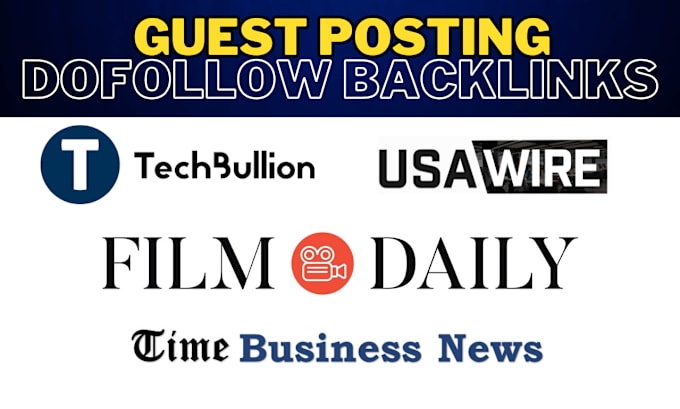 Gig Preview - Post your article on tech bullion, film daily and usa wire