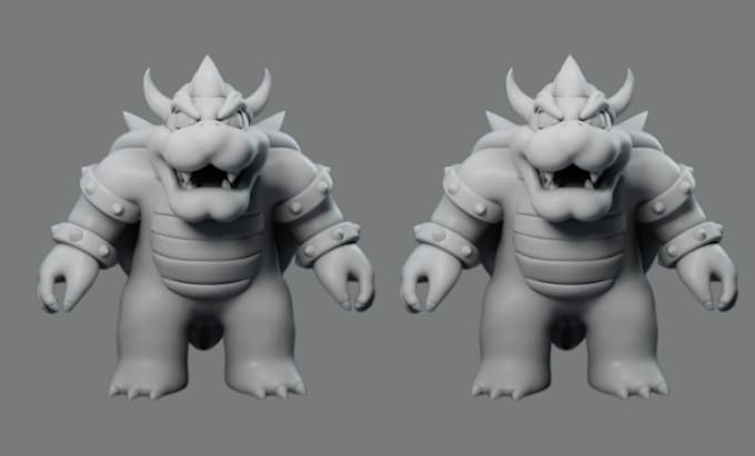 Gig Preview - Design 3d model 3d toy figure miniature 3d sculpting using zbrush