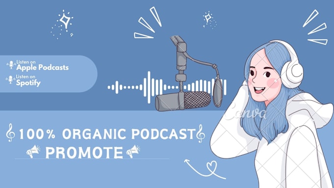 Gig Preview - Do organic podcast promotion to grow new audiences globally