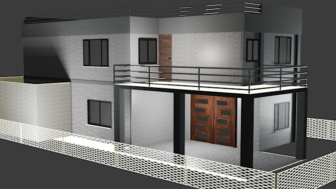 Gig Preview - Do 3d house design modeling and rendering