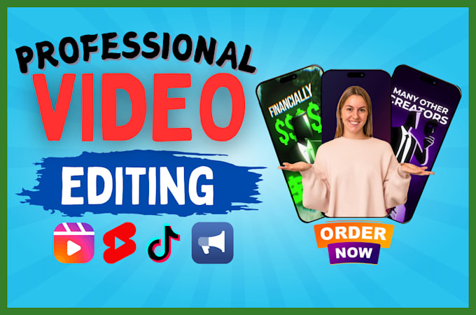 Bestseller - do video editing for youtube shorts, instagram reels and tiktok edits