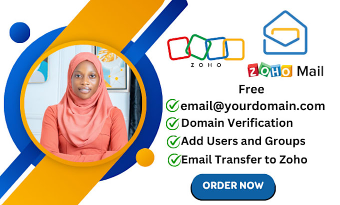 Gig Preview - Be your zoho mail, zoho email, transfer email to zoho, zoho CRM domain expert