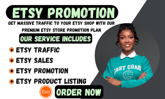 Gig Preview - Boost your etsy sales with expert shop promotion, etsy traffic, etsy SEO