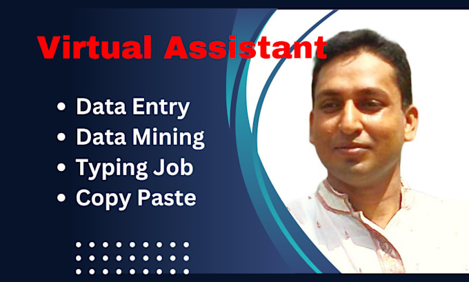 Bestseller - be your virtual assistant for data entry, typing, copy paste