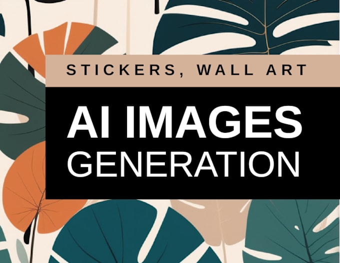 Gig Preview - Help you generate flat ai images for your business or personal print projects