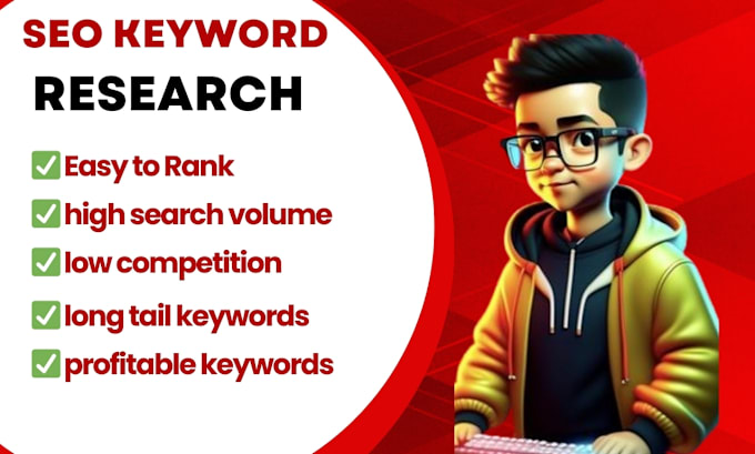 Gig Preview - Profitable SEO keyword research for business growth