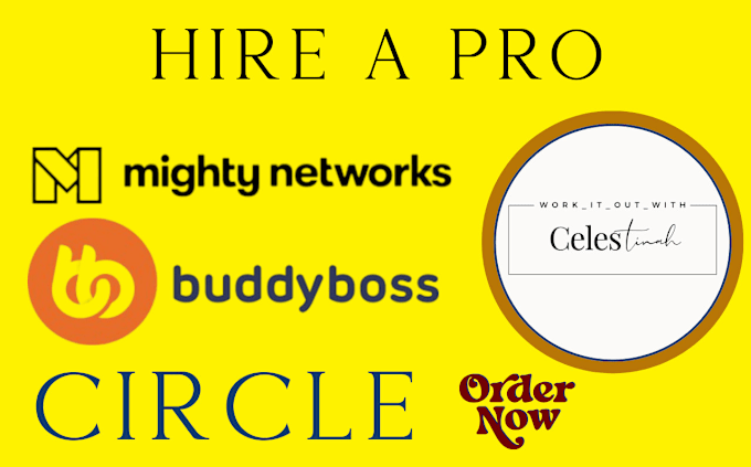 Gig Preview - Set up community platform buddyboss trible circle so mighty network