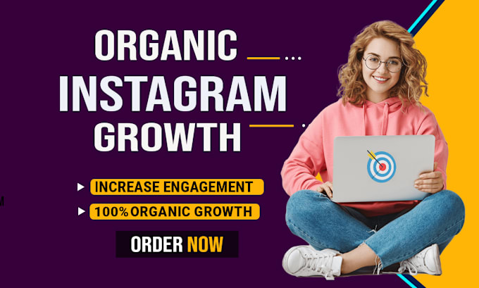 Gig Preview - Fast organic instagram growth and engagement