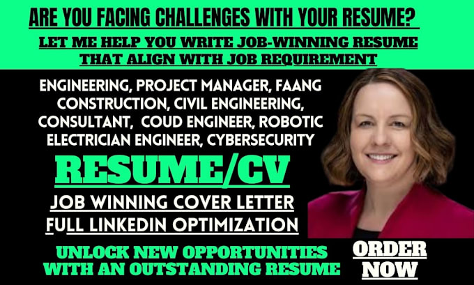 Gig Preview - Construct engineering, project manager resumes within 24hrs as a tech recruiter