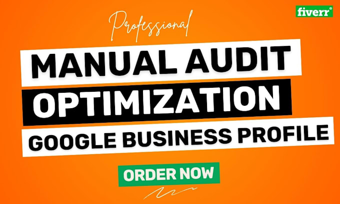 Gig Preview - Do manual gmb audit for monthly local SEO service