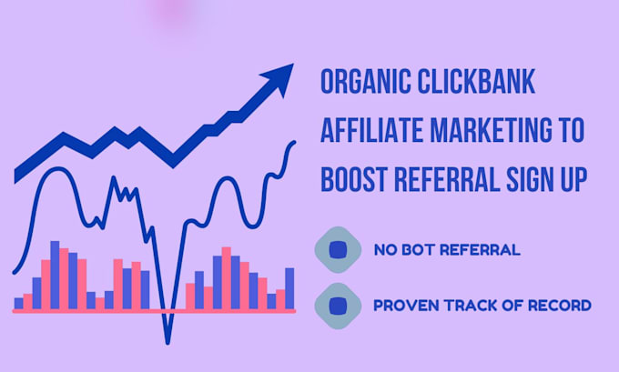 Gig Preview - Do website promotion for affiliate referral link sign up recruitment