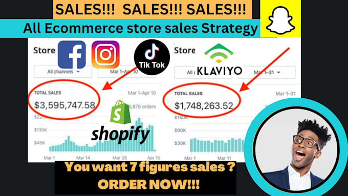 Bestseller - boost shopify sales with tik tok shop manager facebook ads promotion marketing