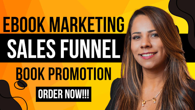 Gig Preview - Do ebook marketing sales funnel book promotion ebook sales funnel amazon KDP ads