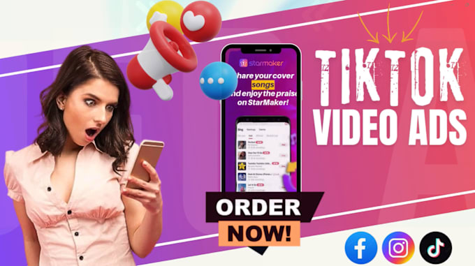 Gig Preview - Create tik tok video ads, tiktok ads, tik tok, dropshipping tiktok video ad