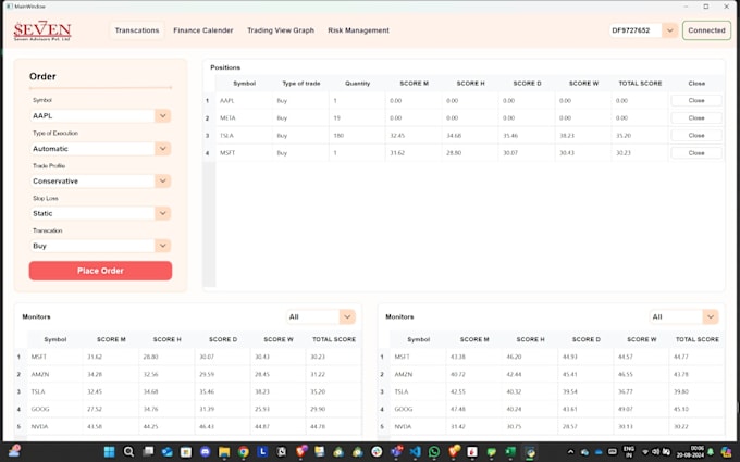 Gig Preview - Develop, backtest, optimize algo quant trading strategies