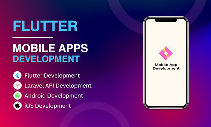 Gig Preview - Develop a high quality mobile app in flutter with laravel API