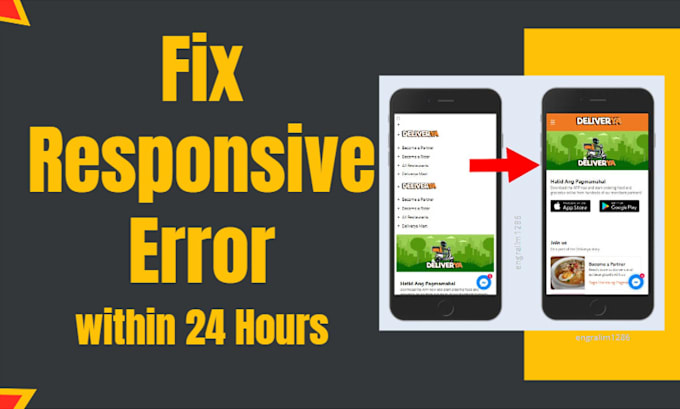 Gig Preview - Fix responsive layout issues in 24 hours