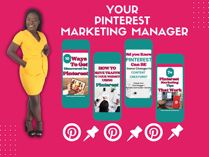 Gig Preview - Do pinterest marketing management