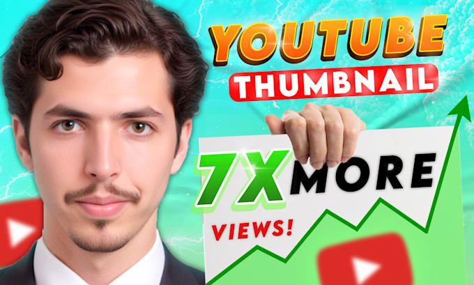 Gig Preview - Design an outstanding clickbait youtube thumbnail fast