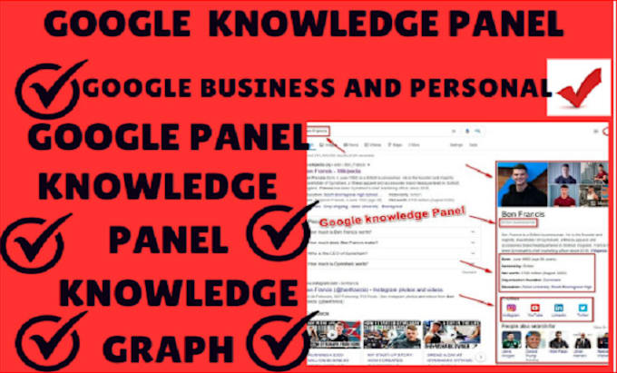 Gig Preview - Construct a verified google knowledge panel for any  form of category